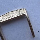 AV35 Genuine Vintage Bulova Gold Plate Watch Clasp Replacement 15mm Sold As Is — photo 4