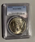 1923 S PEACE DOLLAR PCGS MS-64 - UNCIRCULATED - $1