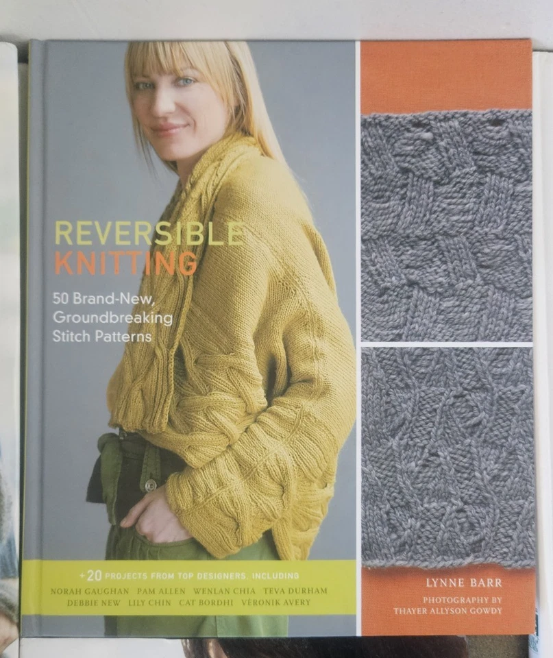 6 Knitting books Loop-d-Loop, Peruvian, Reversible, Byond Wool, Scarf, New Direc - Image 3 of 4