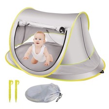 Baby Beach Tent Pop Up, Waterproof UPF 50 Beach Shelter Foldable Beach Acces...