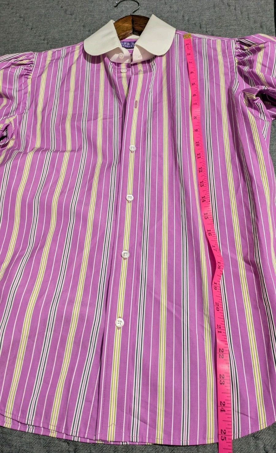 RARE Ralph Lauren Purple Label  "NICOLETTE" Blouse Auth Show Sample Dated 6/1/10 image 8