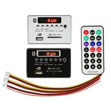 5V/12V Car Bluetooth Wireless MP3 Decoder Board Audio Module USB TF FM Radio