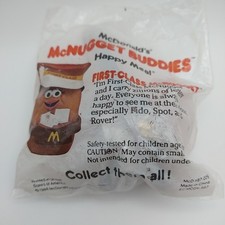 1988 Vintage McDonalds Happy Meal Toy McNugget Buddies - FIRST CLASS - NIB