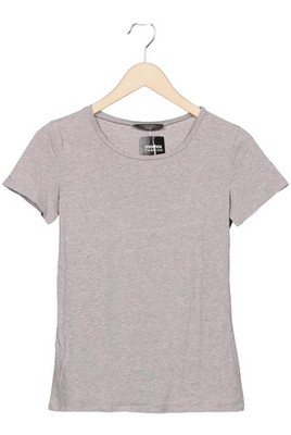 WEEKEND Max Mara T-Shirt Damen Shirt Kurzärmliges Oberteil Gr. S Grau #5bc45p5