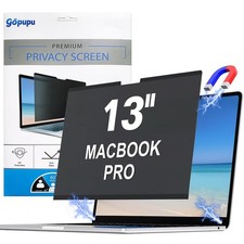 Strong Magnetic Privacy Screen Compatible with MacBook Pro 13 inch, BLACK