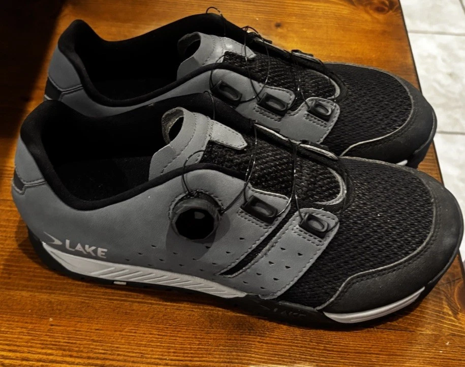 Lake Ciclismo Bicicleta de Montaña Zapatos MX201 Clipless Planos 45.5 Foto 2 de 4