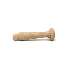 Oak 2.5-Inch Medium Unfinished Shaker Pegs Includes Tenon Length of 3/8-Inch ...