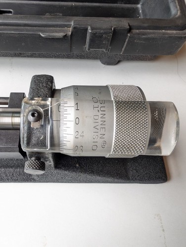 Sunnen CF-1126 Dial Bore Gauge 2-8" Setting Fixture With Case - Picture 6 of 24