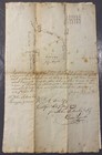 1774-75 PA Letter Northampton Wayne County Equinunk Creek Royal Arms Watermark — photo 1