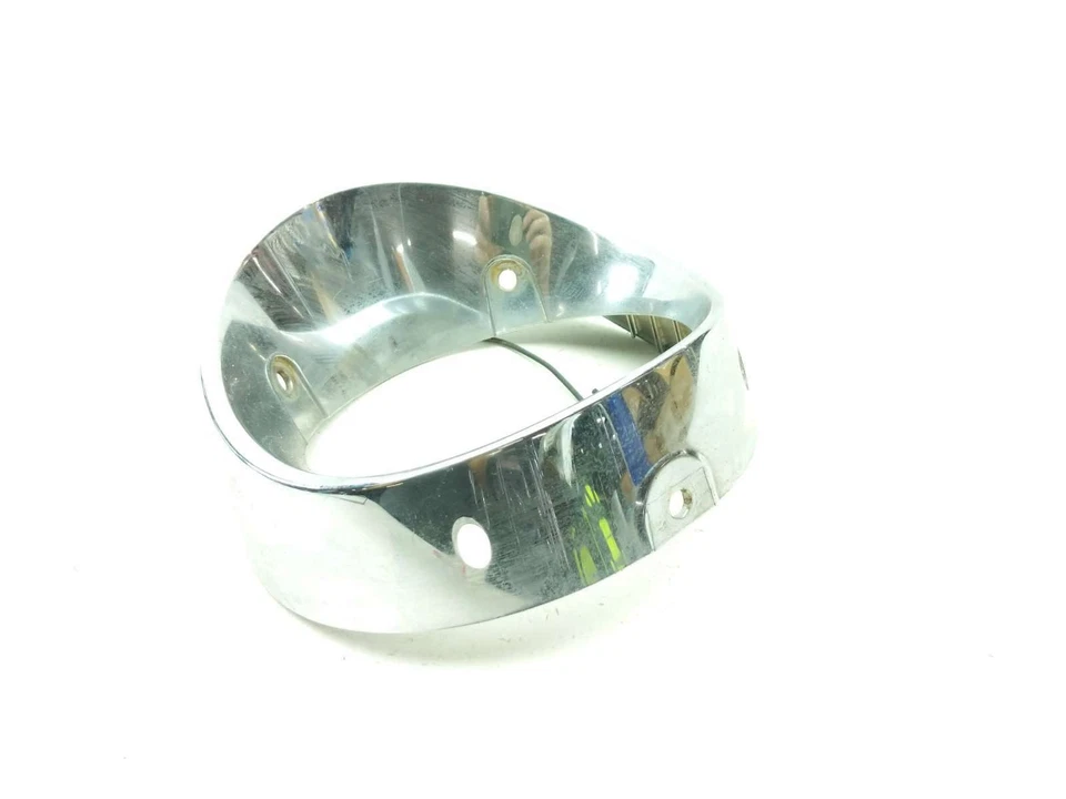 04 Honda VTX1300S VTX 1300 Headlight Ring - Image 2 of 4