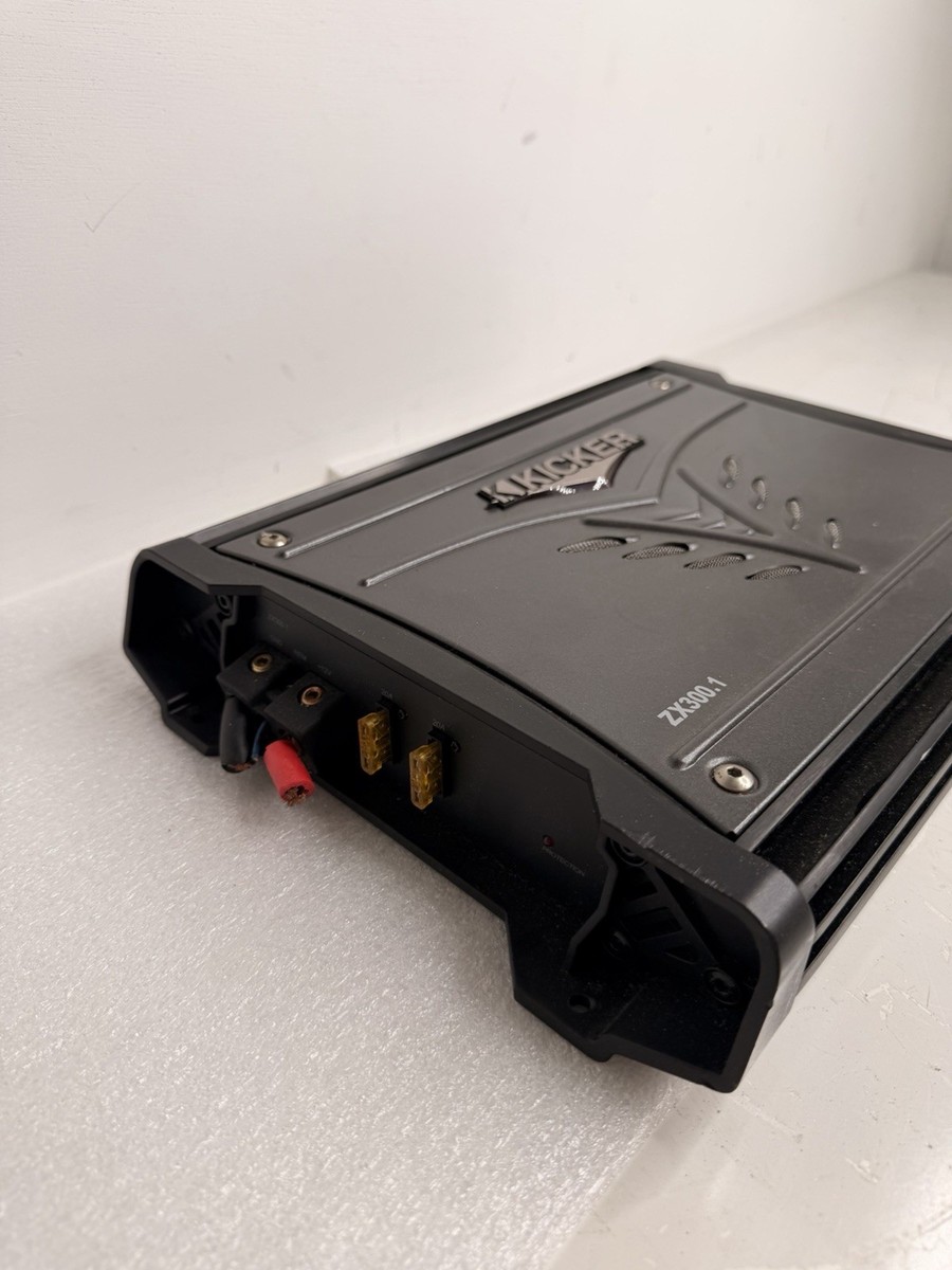 KICKER ZX300.1 Mono Car Audio Amplifier for Vehicle Sound System