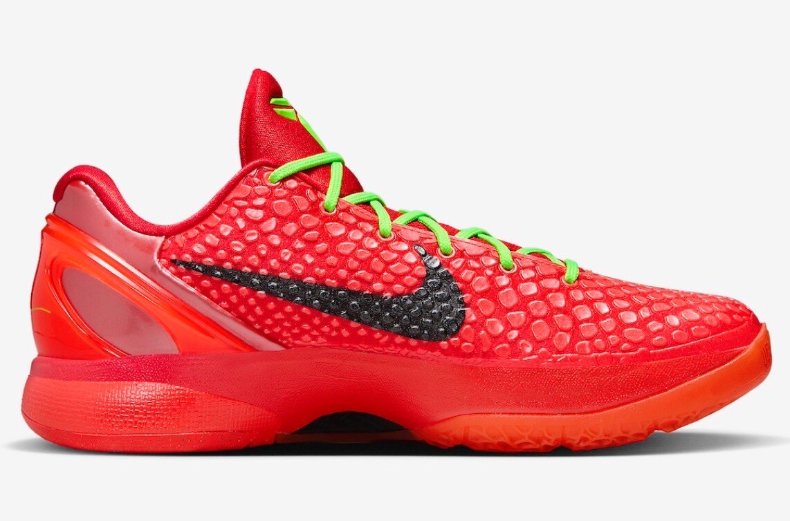 シューズ(男性用) Kobe 6 protro Reverse Grinch Nike Kobe VI 6 Protro Reverse Grinch FV4921-600 Men's Size