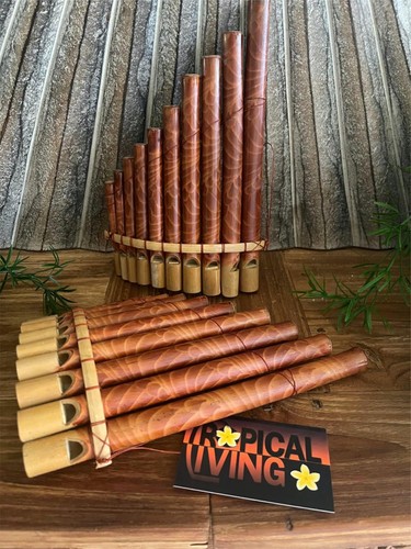 Brand New Pan Flute - Balinese 10 Pipe Pan Flute - GREAT SOUND!! - Picture 3 of 5