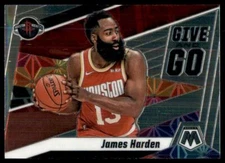 2019-20 Panini Mosaic Give and Go #6 James Harden Insert