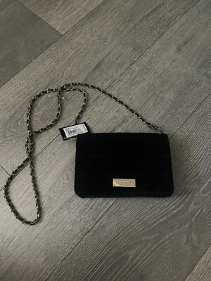 bebe margeaux mini backpack BEBE Quilted Velvet Margeaux Crossbody Mini Purse (E02-738)