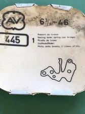 Av Cal 46 Setting Lever Spring X 1 Swiss Made Old New Stock Free Post