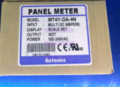 New AUTONICS MT4Y-DA-4N Panel Meter~