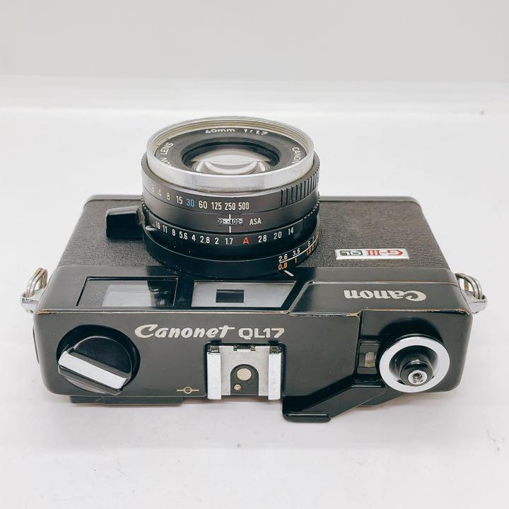 Canon Canonet QL17 GIII Black 35mm Rangefinder Film Camera 40mm F1 