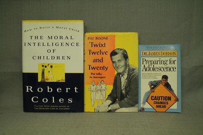 The Moral Intelligence of Children Pat Boone Talks to teenagers adolescence book