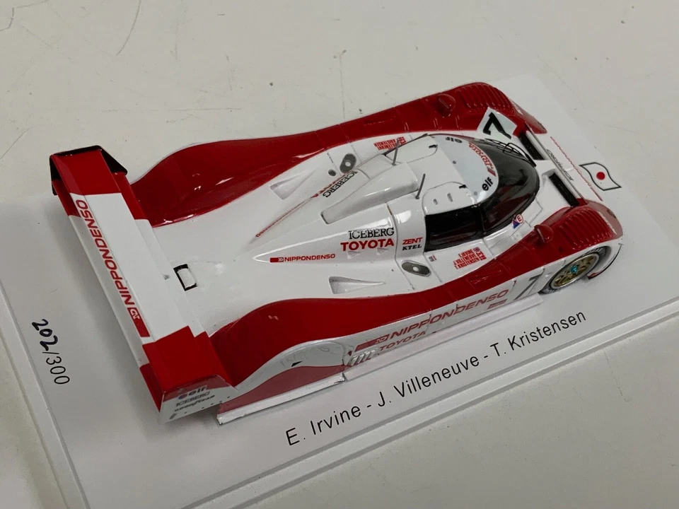 1/43 Spark Toyota TS010 3rd at the 1992  500 Km of Mine  SJ069 KK - Image 3 of 4