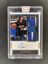 2020-21 Panini One And One Cole Anthony Rookie Patch Auto RPA Gold /10 Magic SSP
