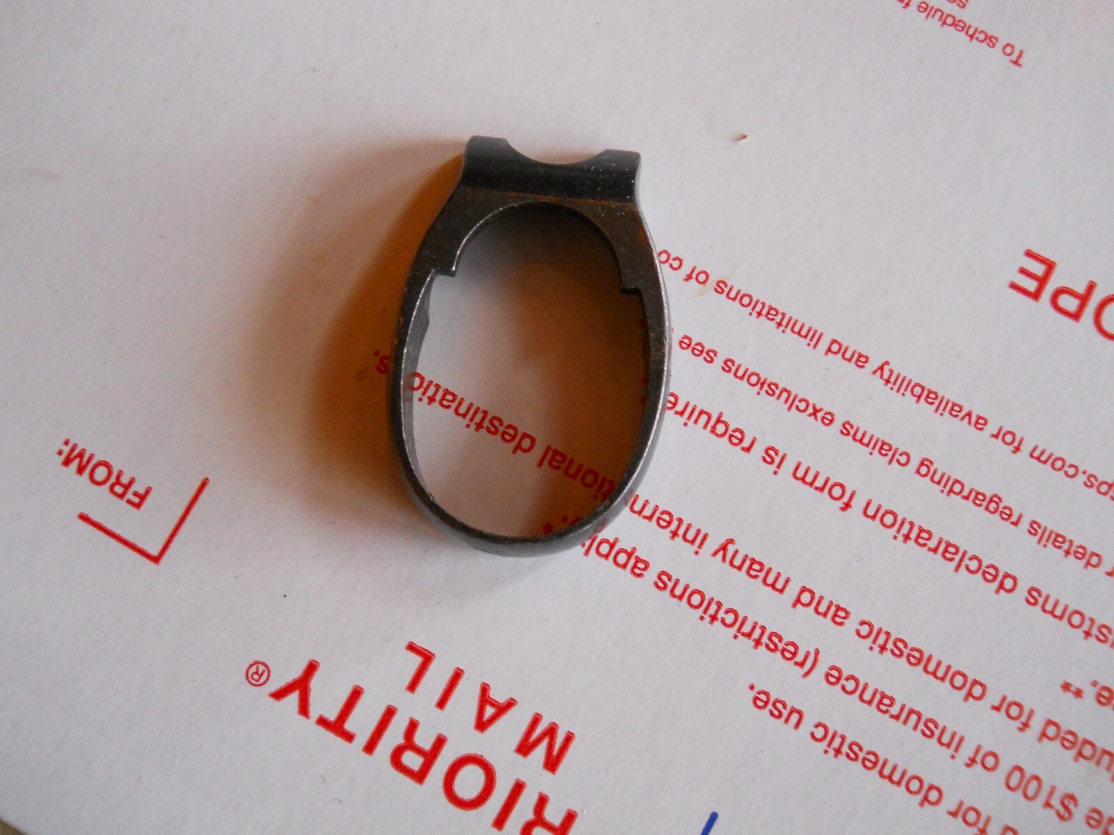 US Krag Jorgensen model 1899 1896 cavalry carbine stock middleband middle band