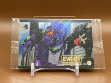 EVA-01 EC-04 NEON GENESIS EVANGELION Card BANDAI Japanese F/S Foil Unopened