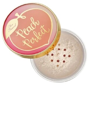 Too Faced PEACH PERFECT TRANSLUCENT Mattifying Loose Setting Powder 1.23 oz NIB