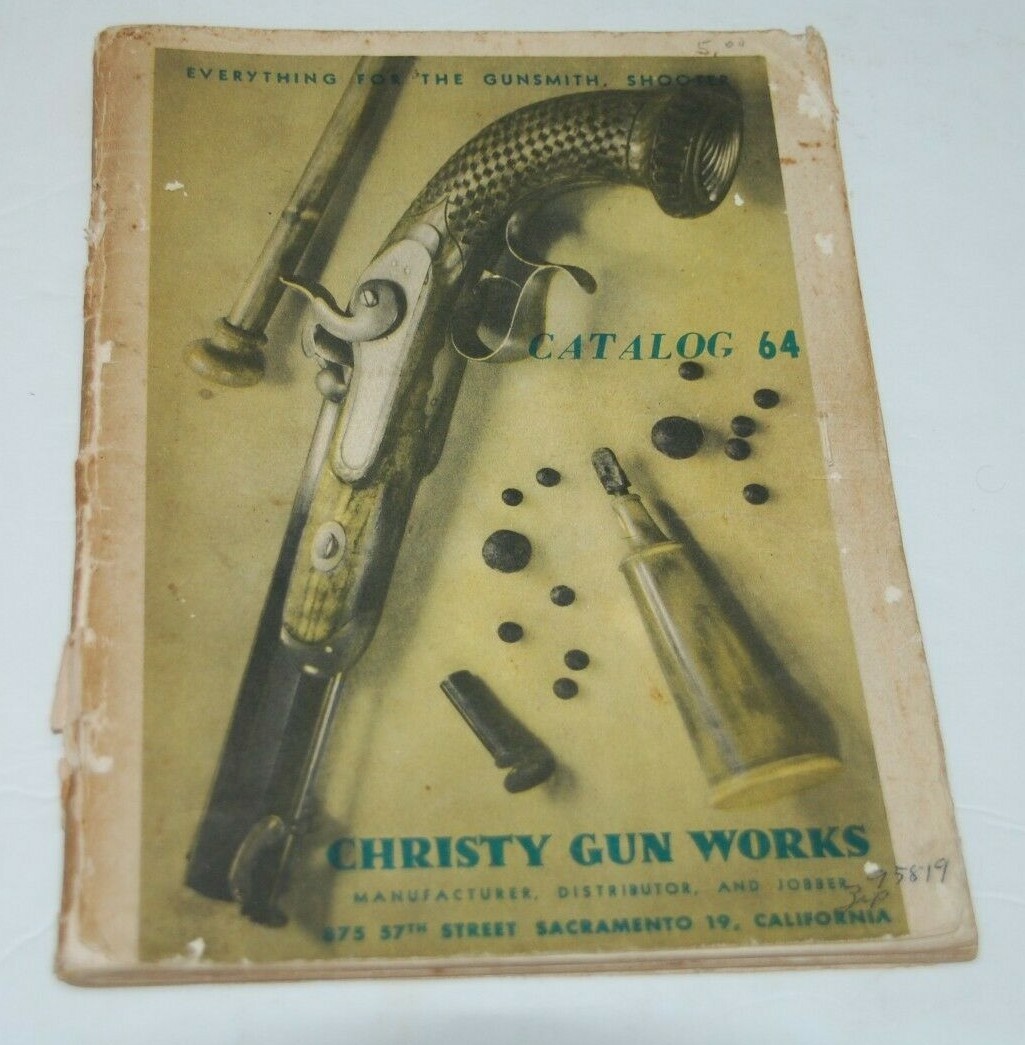 Vintage 195060s CHRISTY GUN WORKS for Gunsmiths and Shooter Shooting