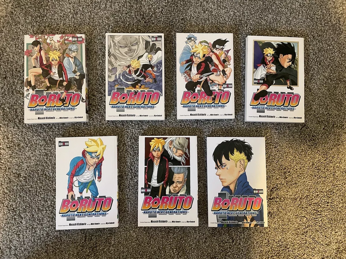 Boruto Manga Set, Vol. 1-7: Masashi Kishimoto: : Books