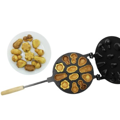 BAKING PAN FOR NUTS AND COOKIES HAZELNUT LESNOE ASSORTED (LARGE), NON-STICK