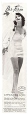 PRINT AD 1951 Par Form Foundations Originals Molded Bra Halter 2.5x11 Strip