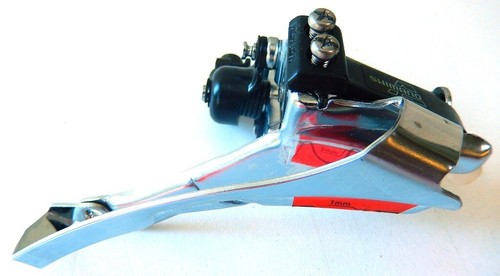 Derailleur Avant Shimano 3 Plateaux Exage ES - Pour VTT 7 Vitesses