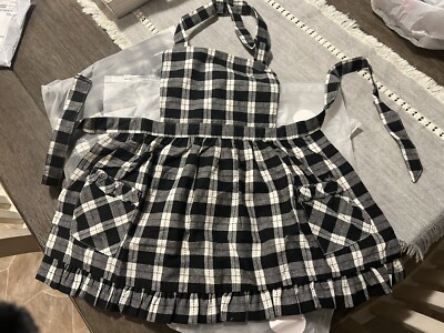 NWT SH Sweet Honey Girls Apron Ruffle Pockets And Bottom Small (18m-3 Imo)