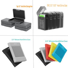 IDsonix Hard Drive Case for 2.5/3.5'' HDD/SSD Portable HDDProtective Storage Box