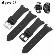 Rubber Watch Band 31mm For Amani Exchange AX1042 AX1050 AX1089 AX1090 AX1110