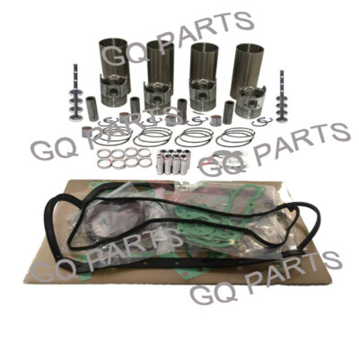 Overhaul Rebuild Kit Piston Gasket Bearing Set For Isuzu C190 Engine Forklift