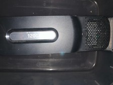 Microsoft Xbox 360 120GB Black Console Used, with controller, HDMI, headphones