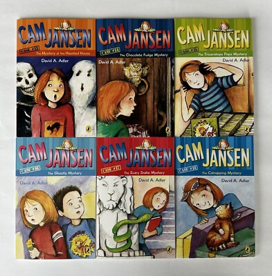 Cam Jansen Children's Mystery Books Set by David Adler Lot 33 | eBay