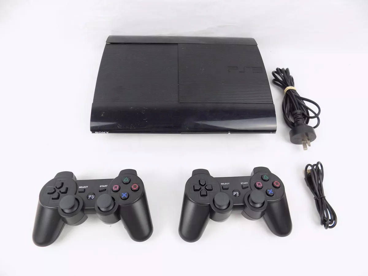 Sony PlayStation 3 Super Slim Console 500GB - Black