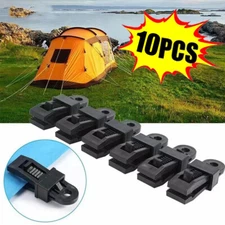 10 PCS Plastic Clips Adjustable Heavy Duty Lock Grip for Tarp & Shade Cloth