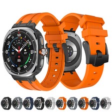 Silicone Sport Band for Samsung Galaxy Watch 7 Ultra Bands Adjustable Strap 47mm