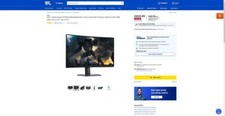 gaming monitor 144hz curved 32 in