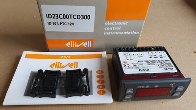 Eliwell Kühlstellenregler ID 974 PTC (NTC) 12 V - neu / OVP