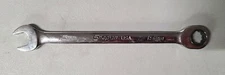 Snap-on Tools NOS 15mm Metric 0° Non-Reversing Ratcheting Combo Wrench SOXRM15