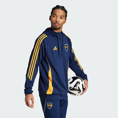 BOCA JUNIORS TIRO 25 COMPETITION TRAINING HOODIE - ADIDAS JP3430