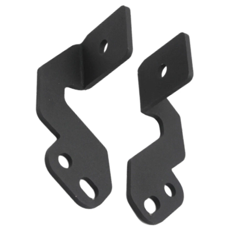 2x Side Cage A-Pillar Fog Light Pod Mount Brackets For Polaris RZR Xp 1000 14-21 - Image 3 of 4