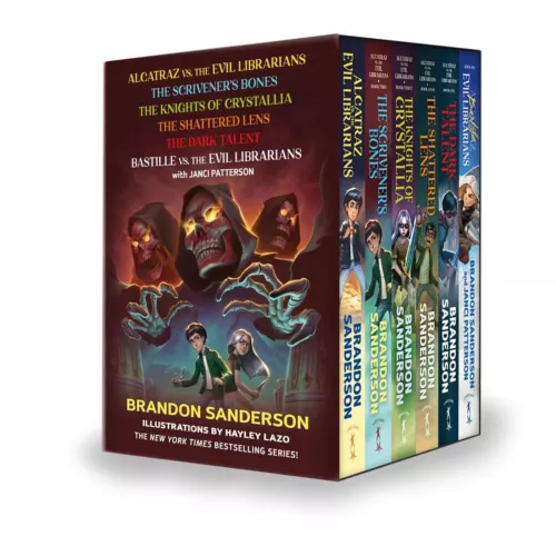 Alcatraz Versus the Evil Librarians TPB Boxed Set: Books 1-6 by Sanderson