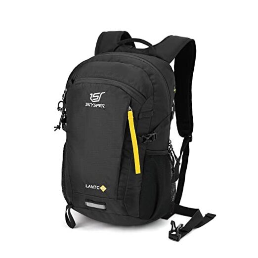 Small Hiking Backpack Lightweight Travel Backpacks Hiking 20L Lantc20-black-image