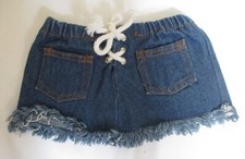 TB Toy Trading Company Denim Skirt with Drawstring Fits Build A Bear
